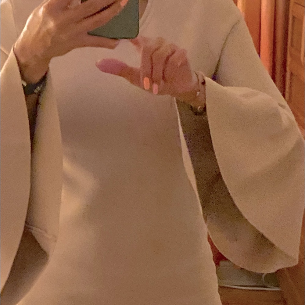 Olivaceous Bell Sleeve Sweater